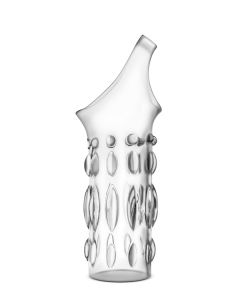 Penis Sleeve met Ring en Noppen - Transparant los