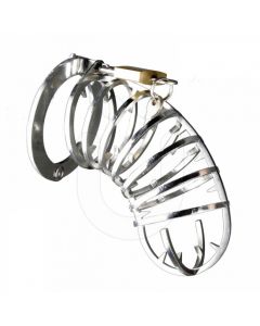 Metalen Peniskooi met Spikes & Slot