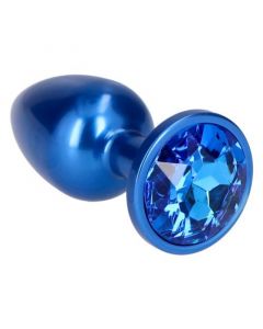 Buttplug Teardrop Blauw