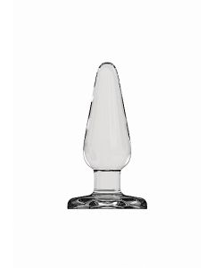 Transparante Buttplug - 7.5 cm