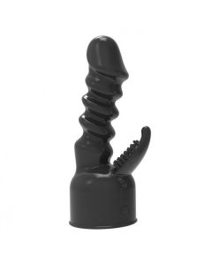 Power Head Super Dong Opzetstuk Zwart