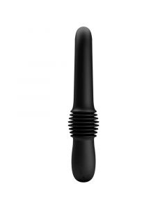 Stotende vibrator Pazuzu Zwart voorkant