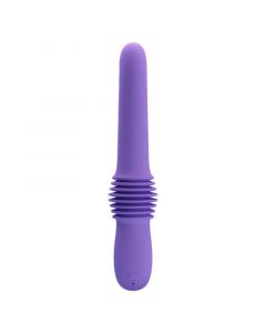 Stotende vibrator Pazuzu Paars