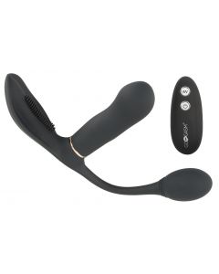 Pussy and Ass Vibrator - Zwart remote
