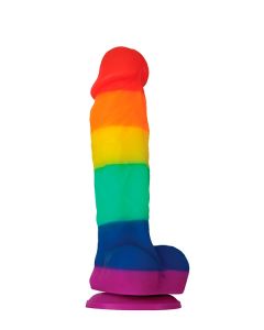 Realistische Dildo Colour Pride Edition - 18 cm