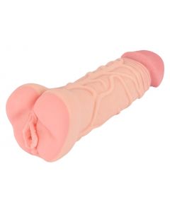 Realistische Extension plus Masturbator zijkant