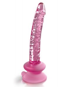 Realistische glazen dildo Icicles No. 86 zij