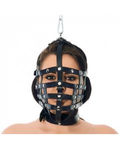 Rimba Riemen masker met ophangring aan bovenzijde