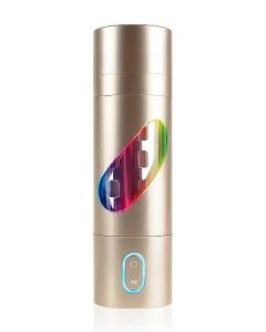 Roterende Masturbator Anus met LED Light Show