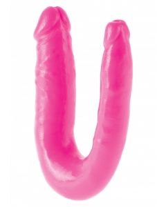 Roze Dubbele Dildo Double Trouble  los