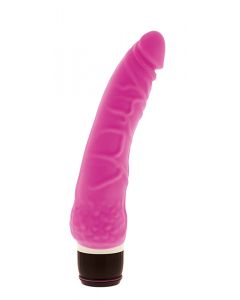 Roze Siliconen Vibrator met Realistisch Uiterlijk kopen