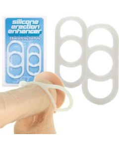 Set 2 x Siliconen Cockringen
