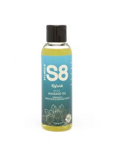 S8 Massage Olie Refresh - 125ml