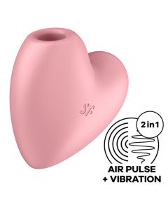 Luchtdruk Vibrator Cutie Heart - Rood