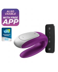 Satisfyer Duo Vibrator - Double Fun Paars