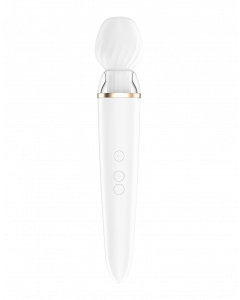 Satisfyer Dubbele Wandvibrator - Wit los