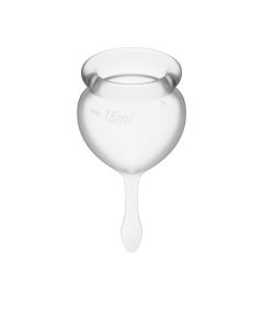 Satisfyer Feel Good Menstruatie Cup - Transparant
