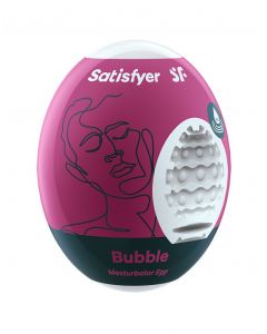  Satisfyer Masturbator Egg - Bubble voorkant