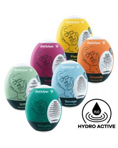 Satisfyer Masturbator Eggs 6-delig