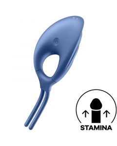 Satisfyer-Ring-Vibrator-Swordsman-Blauw-