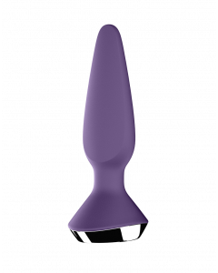 Satisfyer Vibrerende Buttplug Ilicious 1 - Paars zijkant