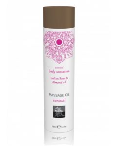 Scented Massage Olie - Indian Rose & Almond Olie