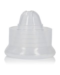 Witte siliconen penispomp sleeve