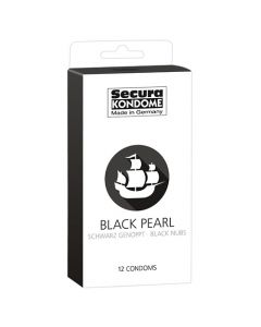 Secura Black Pearl Condooms - 12 Stuks