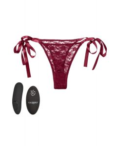 Sexy Slipje Met Bijbehorende Stimulator - Rood