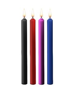 SM Kaarsen Large 4-Pack - Mix los
