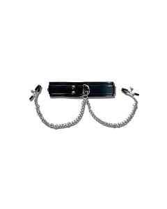 Sportsheets- Halsband met tepelkemmen