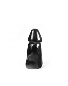 Dark Crystal Zwarte  Anaal Dildo Stephan - 34 cm 
