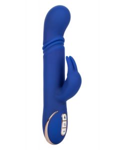 Stotende G-spot Rabbit Verwarmend - Paars