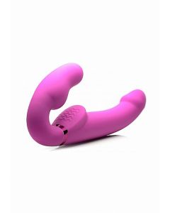 Strapless Strap-on met Afstandsbediening Strap U zijkant