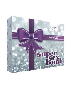 Super Sex Bomb Vibrator Cadeauset - Paars