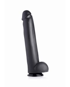 The Master Suction Cup Dildo - Zwart