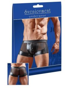 Transparante Boxer met Wetlook en Rits kopen
