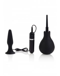 Vibrerende Buttplug met Anaaldouche los