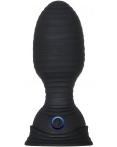 Vibrerende Buttplug Shape Shifter - Zwart los