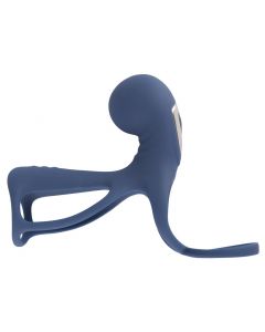 Vibrerende Cock Sleeve met Ball Ring