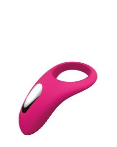Vibrerende Koppels Cockring Magenta