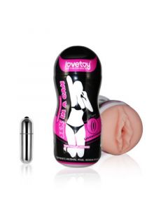 Vibrerende Masturbator Sexy Vagina Lotus voor