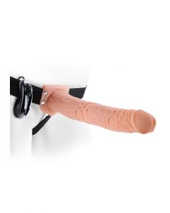 Vibrerende Holle Voorbind Dildo - 11 Inch kopen