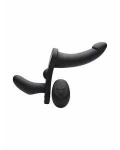 Voorbind Dildo met Afstandsbediening U-Strap los