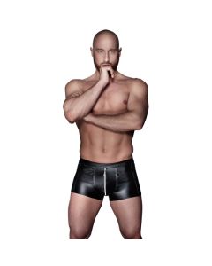 Wetlook Boxer Met Rits