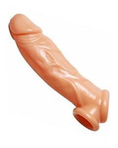 Realistische Penisverlenger met Ballstretcher - Size Matters