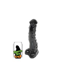 XXL Dildo Basilic - Zwart