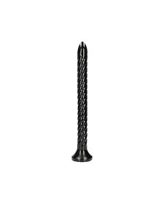 XXL Dildo Swirled Anal Snake - 44 cm