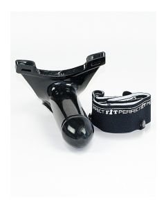 Zwarte strap-on penissleeve kopen