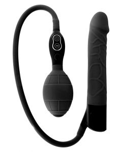 Zwarte Opblaasbare Realistische Vibrator  kopen